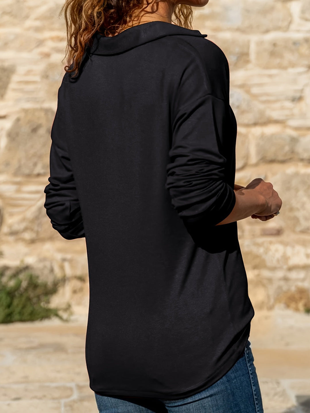 Charlene | Chic Long-Sleeved Top