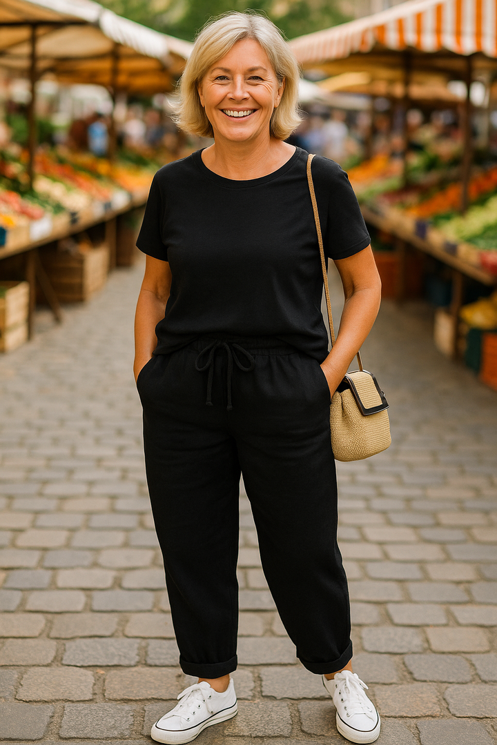 Thea | Comfort Linen Pants - Cool & Comfortable