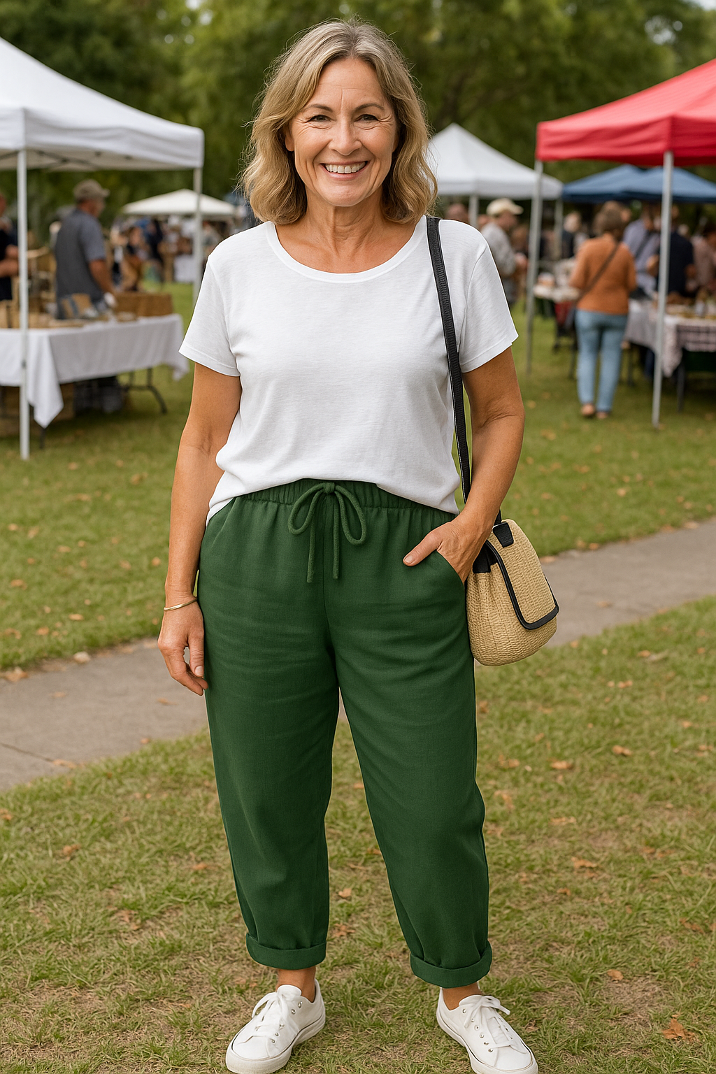 Thea | Comfort Linen Pants - Cool & Comfortable