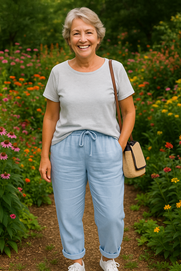 Thea | Comfort Linen Pants - Cool & Comfortable