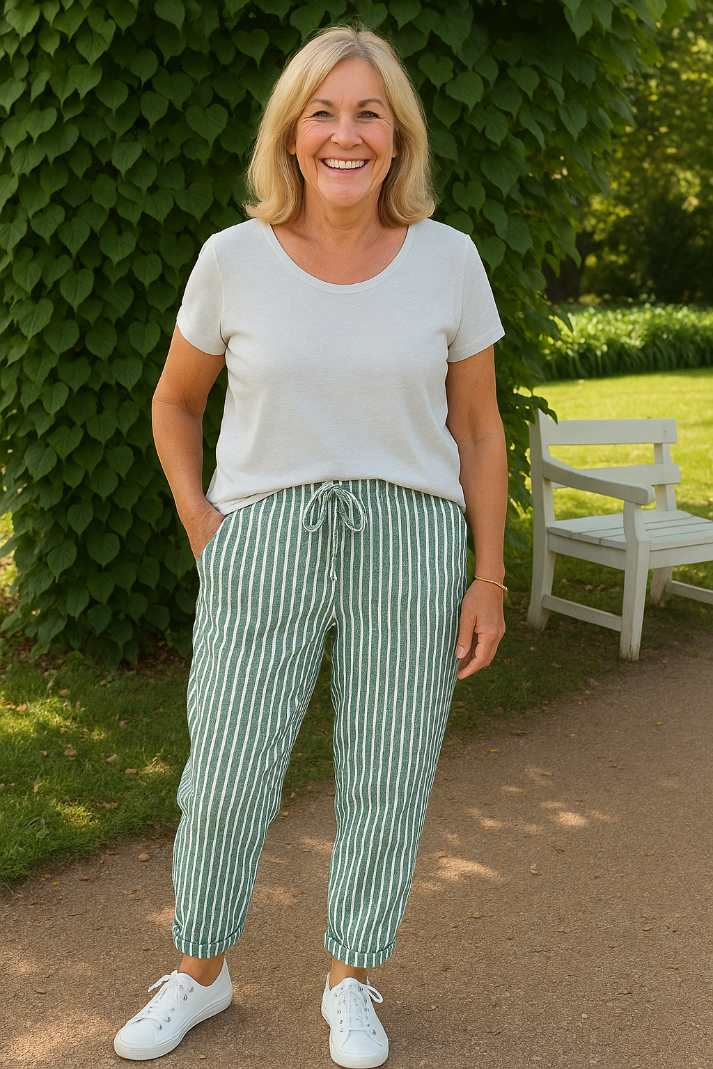 Thea | Comfort Linen Pants - Cool & Comfortable