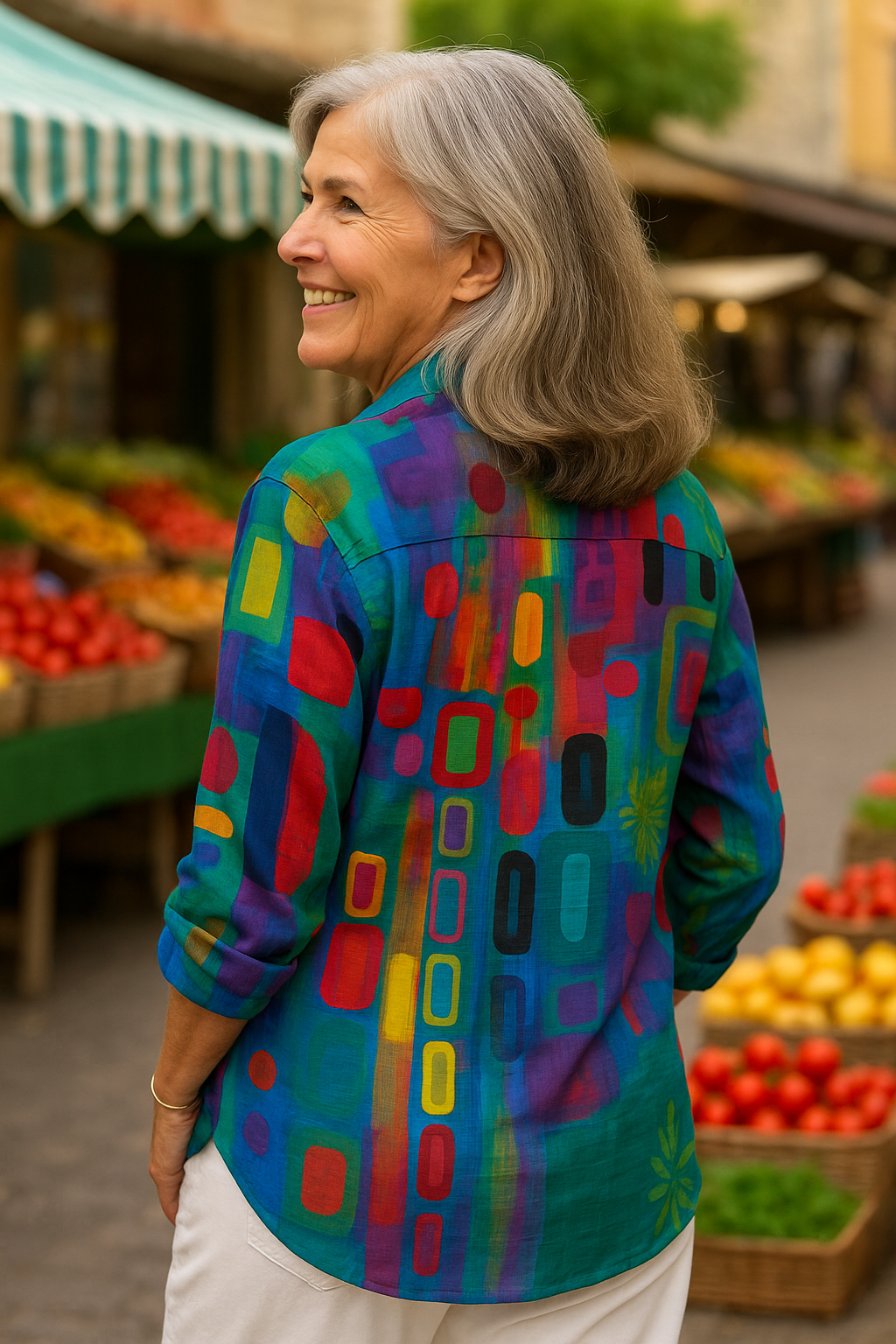 Edna | Artistic Blouse - Effortless, Unapologetically You