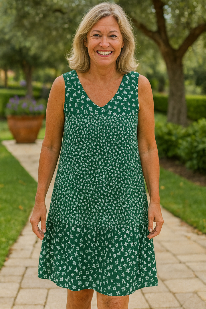 Lillian | Flow Midi Dress – Where Comfort Meets Confidence