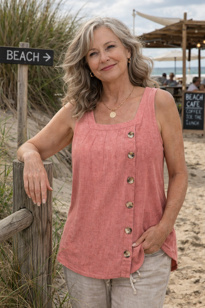 Eva | No-Cling Comfort Top