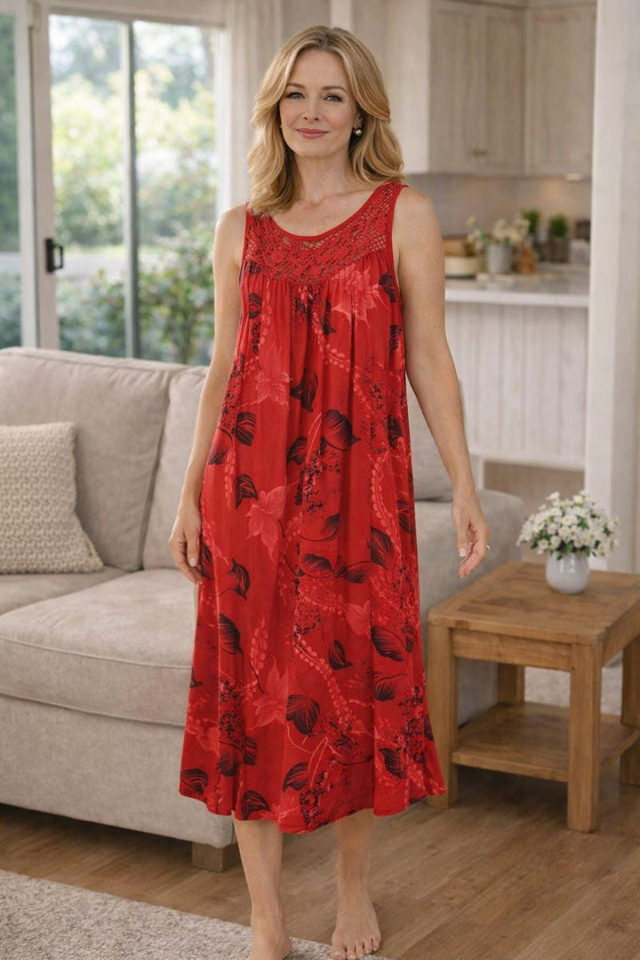 Maisie | Easy Swing Lace Dress — Cool, Relaxed & Effortlessly Comfortable (S-5XL)