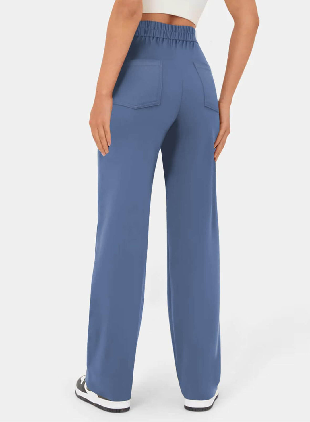 Marjorie | High-Waist Stretch & No-Pill Trouser – Timeless Confidence