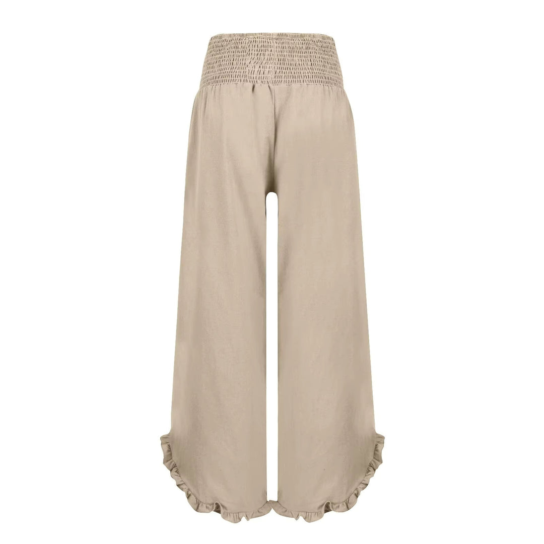 Tavina | Cotton-Linen Ease Pants