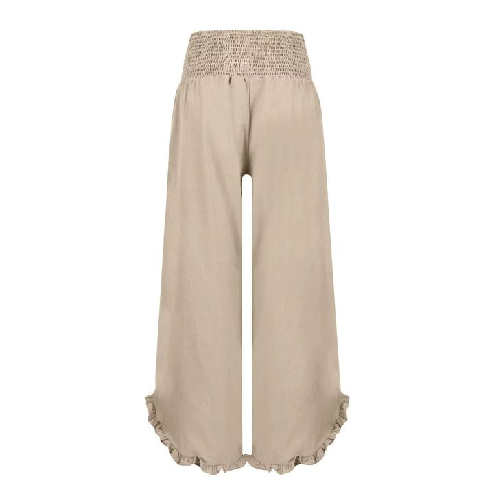Tavina | Cotton-Linen Ease Pants